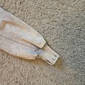 Zenana Sweatshirt Acid Wash Size S/M Ash Mocha NWOT